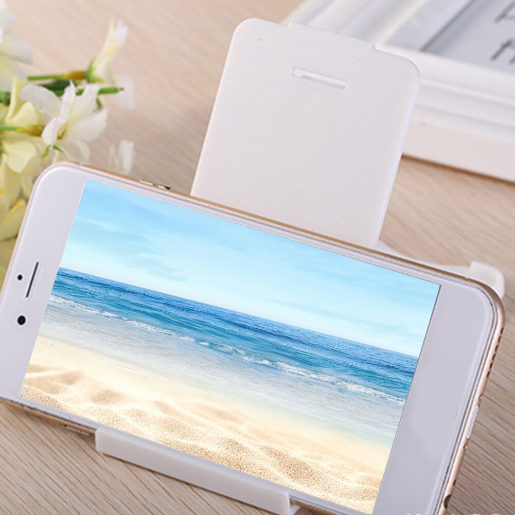 Rectangle Shape Easy Use Office Adjustable Angle Universal Durable Tablet Stand Desk Multifunctional Mount Holder Foldable Home