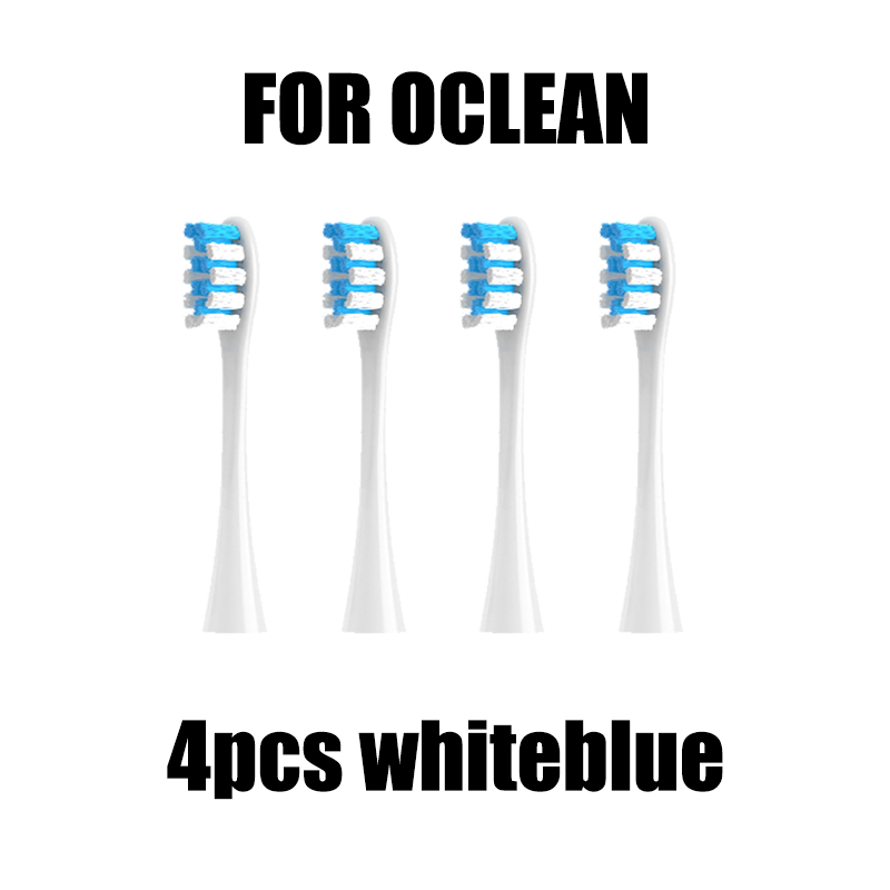 Testine per spazzolini elettrici Oclean da 4/6 pezzi, confezionate sottovuoto universali: Viola