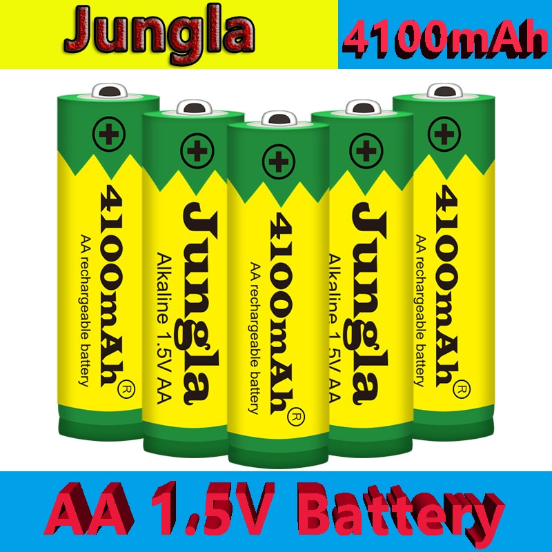 2-20Pcs 1.5V Aa Oplaadbare Batterij Aa Cell 4100Mah Voor Zaklamp Speelgoed Klok MP3 Speler Vervangen batterijen
