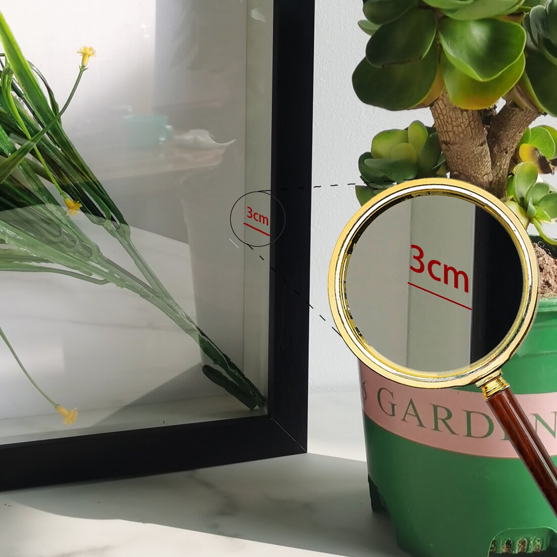 Marco de caja de sombra, marco de fotos de madera de 3cm de profundidad para mostrar trabajos tridimensionales, marco de fotos de madera 3D DIY, decoración de fotos