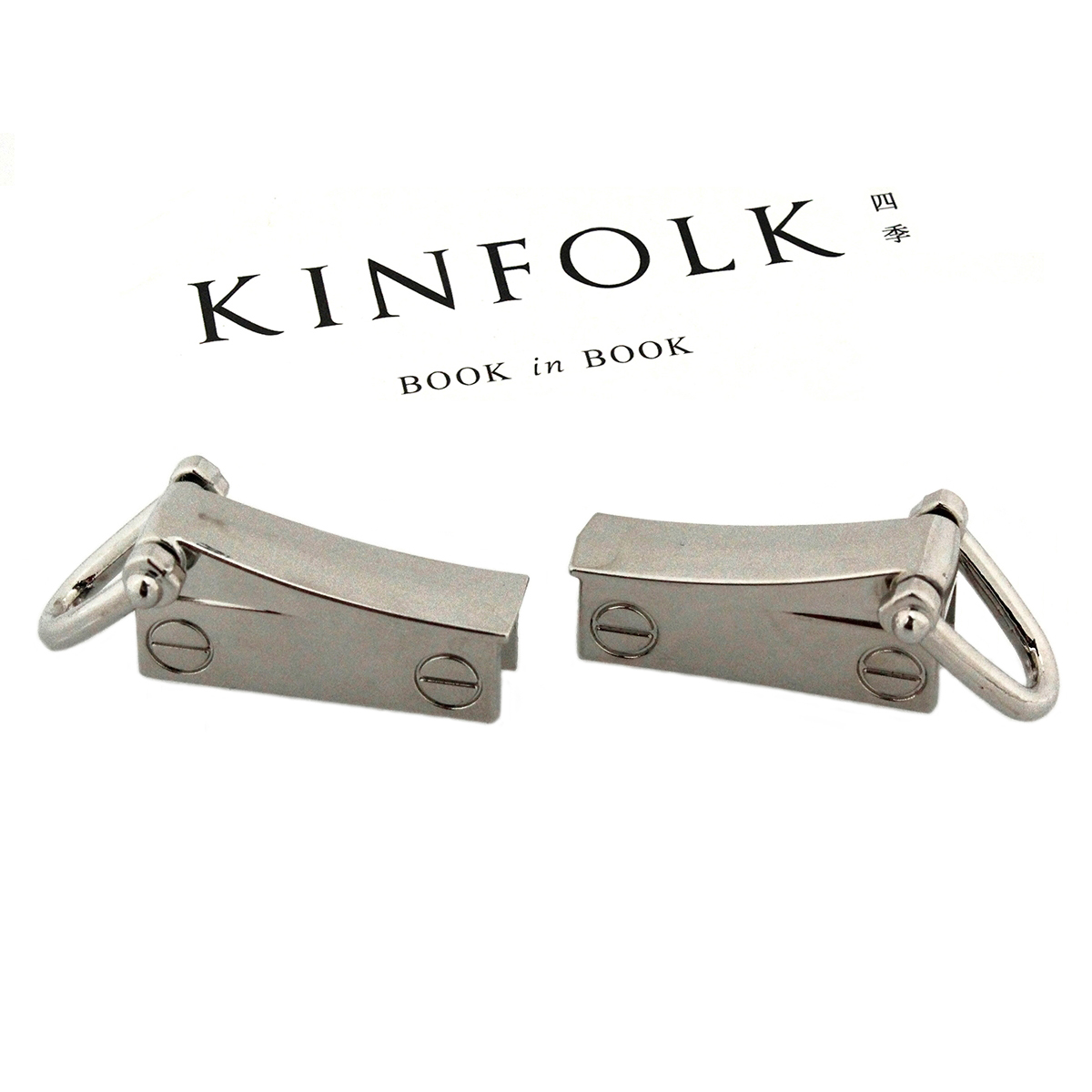 1 paio di morsetti per ganci per tasselli per ancoraggio laterale per borsa in metallo hardware per collegamento di ancoraggio per bordo laterale con anelli a D per tracolla per borsa: Ottone antico