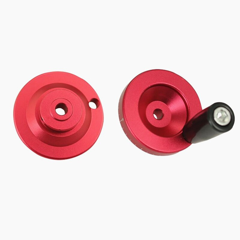 Manual DIY lathe handwheel machine tools Aluminium alloy hand wheel slide table buddhabeads machine tailstock