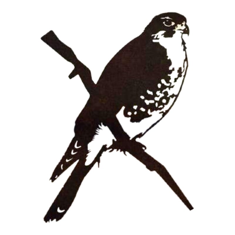 Yard Art Tree Bird Owl Animal Art Garden Metal Tree Stainless Steel Art Metal N7MD: 17