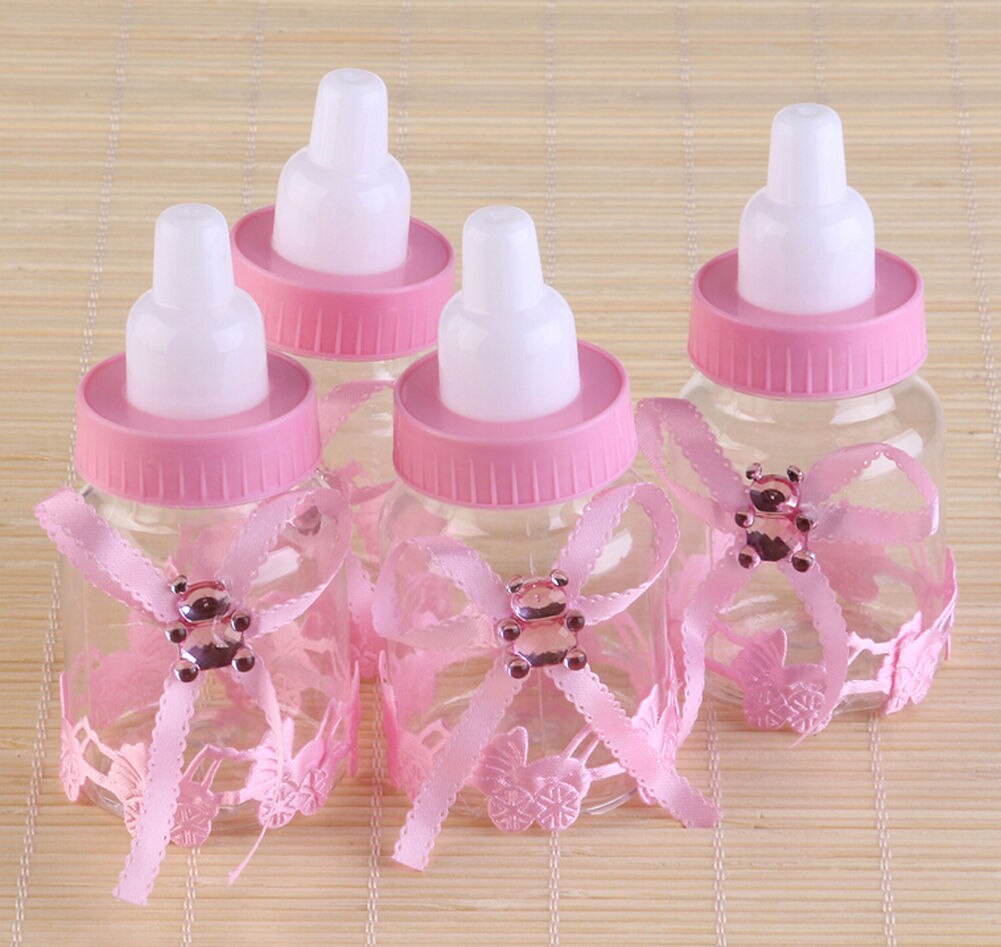 Baby Shower Candy Box Wedding Favor Birthday Party Decor Kids Candy Box Bottle Bottle Rhinestone Candy Box