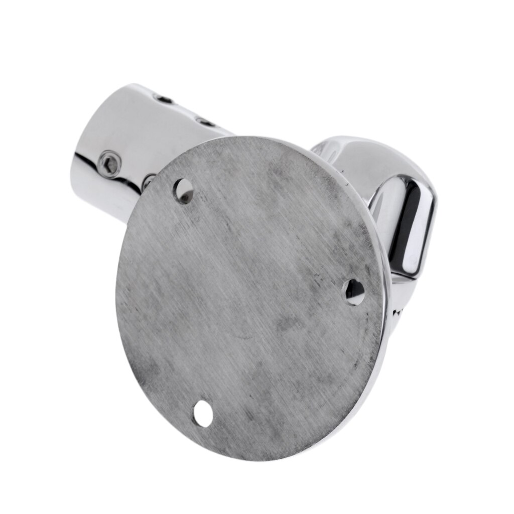 Swivel Fully Adjustable Boat Antenna Ratchet Mount Bracket Deck Side Mount