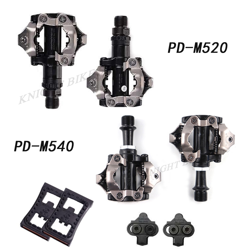 PD-M540 PD-M520 Zelfsluitende Spd Pedalen Mtb Componenten Gebruik Voor Fiets Racing Mountainbike Onderdelen PD-M540 M520