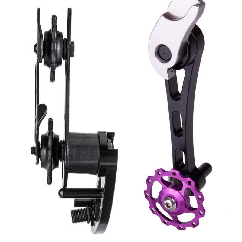 Bicycle Tools Folding Bike City Bicycle Single Speed Bike Chain Tensioner Adjustable Pulley Jockey wheel Derailleur Parts
