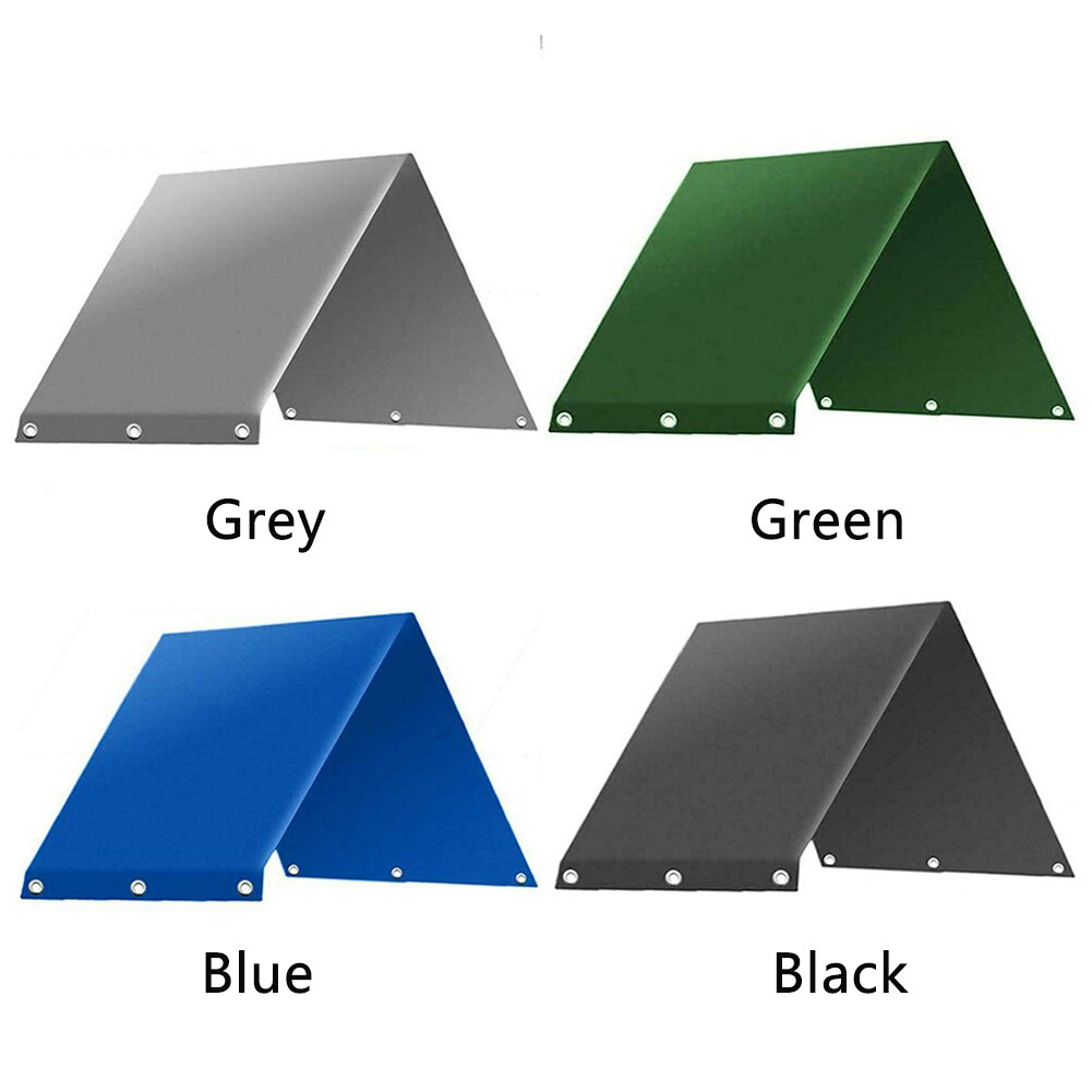 Substituição viseira resistente uv sólido à prova dplayground água crianças playground proteção solar pátio fácil instalar balanço encerado jardim