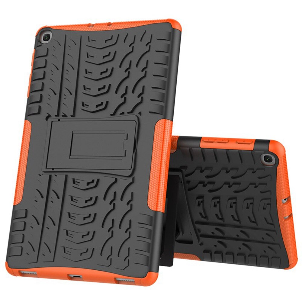 Case Voor Samsung Galaxy Tab Een 10 1 Case Niet Giftig Kinderen Veilig Zware Tablet Cover Voor sm T510 T515: Orange