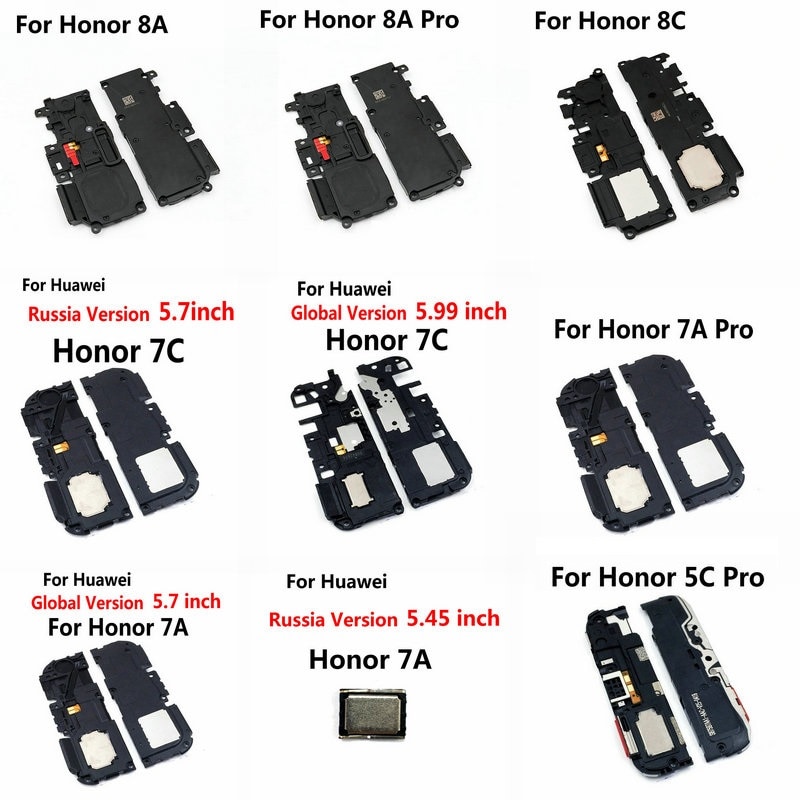 Loud Speaker Buzzer Ringer Flex Replacement Parts For Huawei Honor Play 8C 8A 7A 7C 7X 7S 6C 6A 6X 5X 5C Pro Loudspeaker