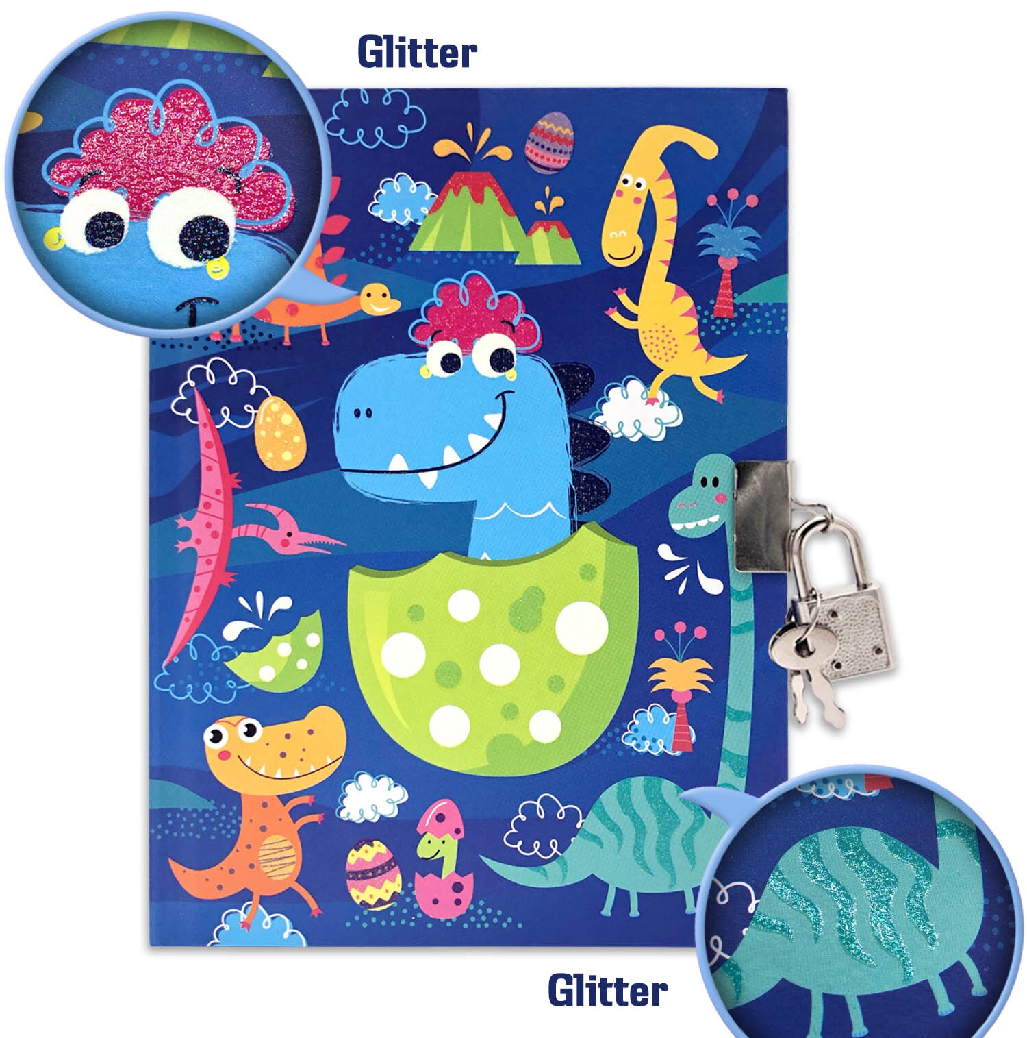 Diario Segreto,Perfect Dagboek Met Slot En Sleutel, Dinosaurus Journal Notebok Voor Kinderen, studenten Secret Handleiding Grootboek Custom Boek