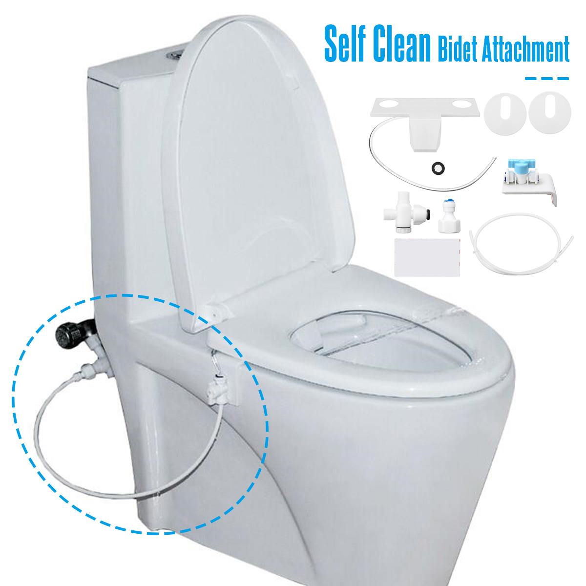 Wc Doorspoelen Sanitaire Apparaat Bidet Waternevel Seat Praktische Toilet Sproeier Nozzle Bidet Deel Schoonmaken Adsorptie