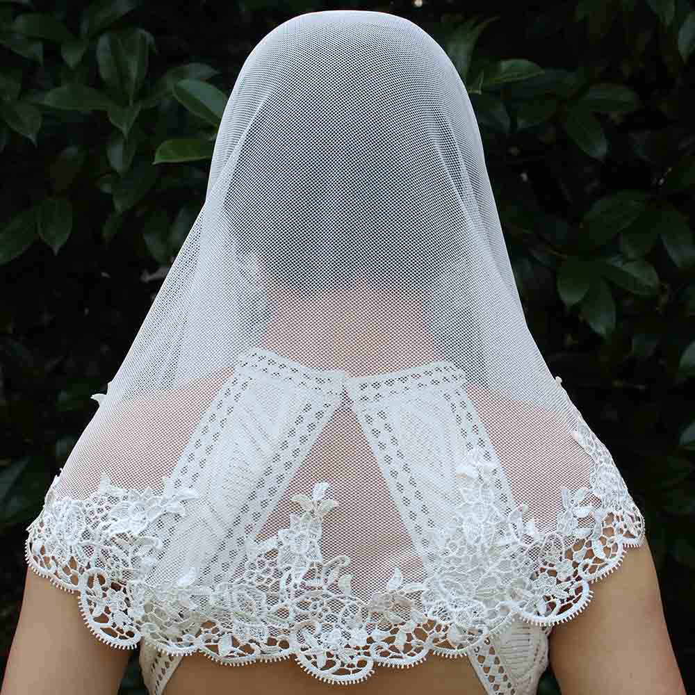 Voile en dentelle catholique, espagnol, foulard, couverture de masse, voile, Latin, Veu CCB Church, nouveauté