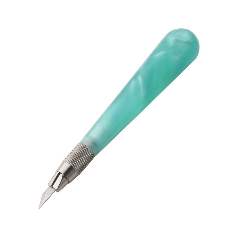 Cuchillo de tallado de cielo estrellado, MINI sello de goma, pluma para grabado artesanal, herramienta de bricolaje, cuchilla de tallado, cortador de papel fotográfico, papelería: 3