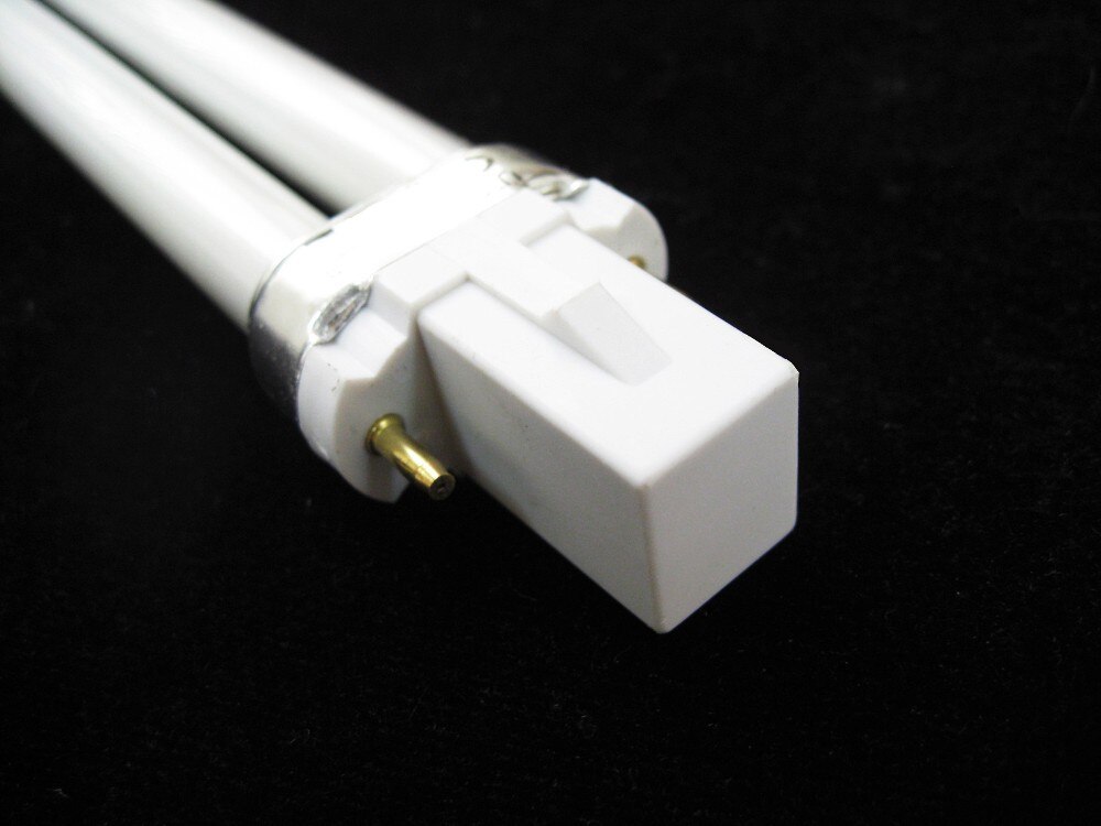 7w 9w uv tvillingrør herdelampe pærer gel spiker Kunst tørketrommel erstatning gjeting sminke til elektrisk ballast 12 stk / sett