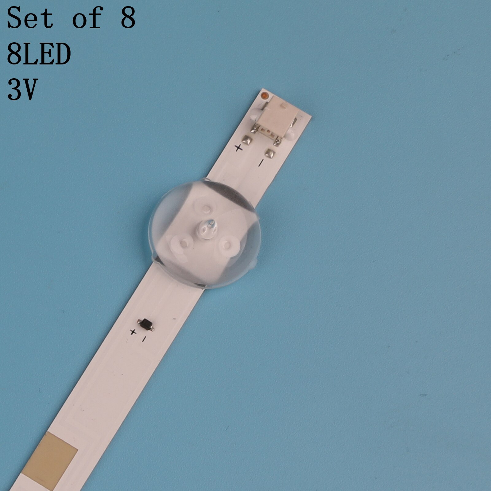Kit 8 PCS LED backlight strip for Samsung UE48J5200 UN48J5000 LM41-00120Q LM41-00149A LM41-00120P LM41-00150A