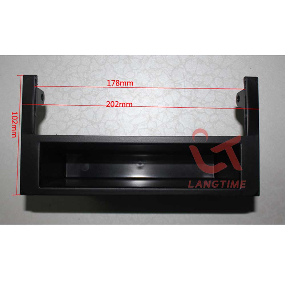 Single DIN Car Frame Panel for Toyota 1DIN Adapter CD Trim Panel Stereo Interface Dash Radio Fascia In Dash Mount Kit 1din