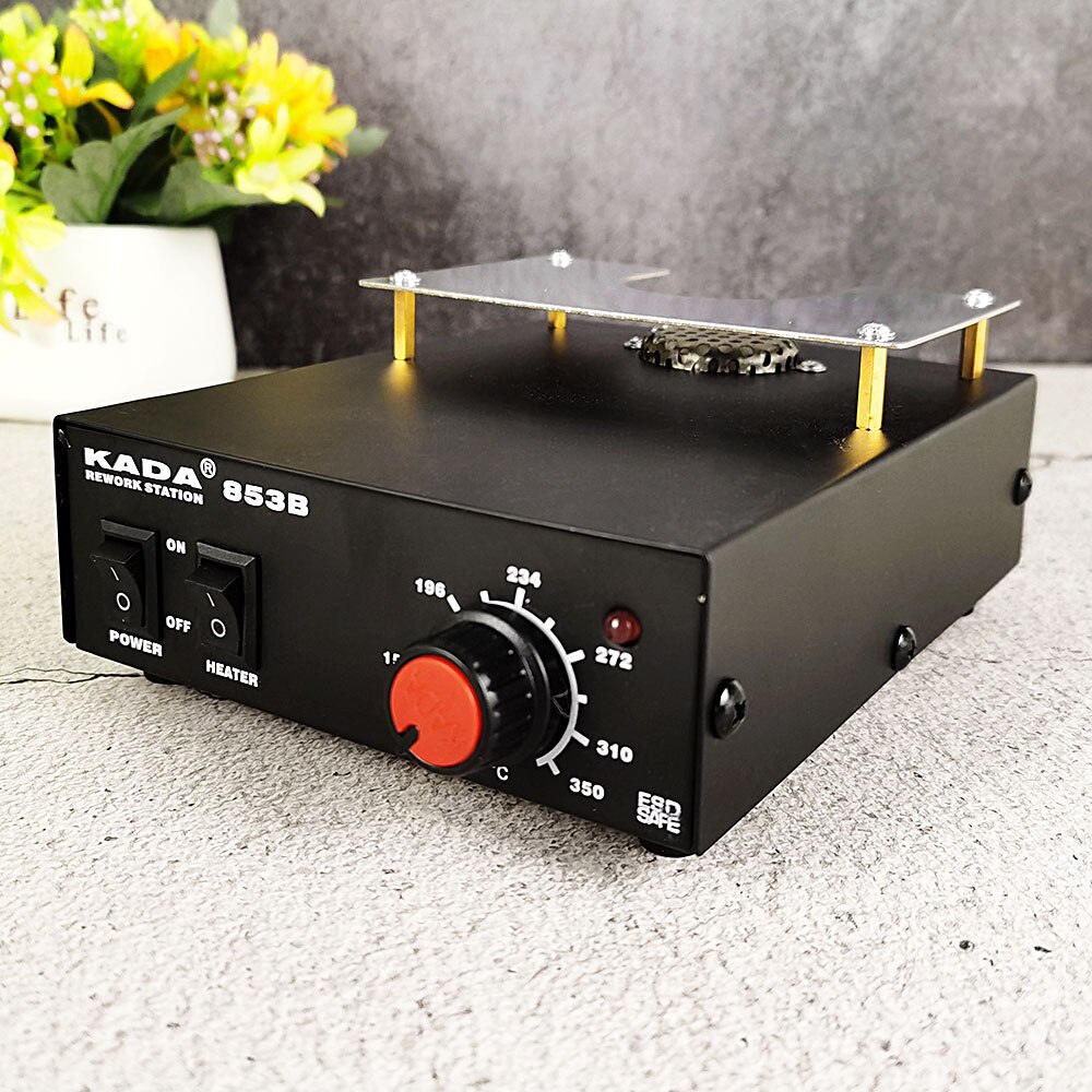 KADA 853 853B 220V / 110V 540W preheating station for BGA PCB BGA recycling station preheating / air desoldering station