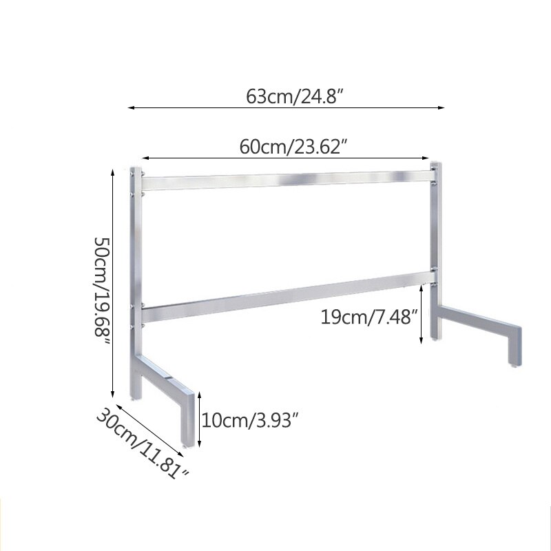 Keuken Organizer Rvs Keuken Schaaltje Bestek Cup Afvoer Rack Keuken Plank Rack Drogen Drain Opslag Houders