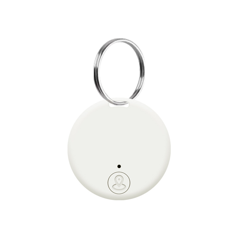 Mini GPS Mobile Bluetooth 5.0 Tracker Anti-Lost Device Round Anti-Lost Device Pet Kids Bag Wallet Tracking Smart Finder Locator: Orange