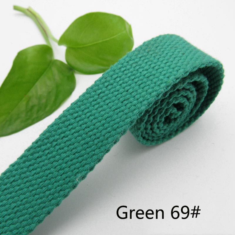 3Meter 50mm Dicke 2mm Leinwand Polyester Baumwolle Gurtband Etikett Band Taschen Rucksack Gurtband Voreingenommenheit Bindung Band DIY NäHenne Handwerk: Grün