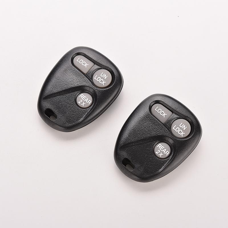 Wysokiej jakości pilot zdalnego sterowania obudowa kluczyka samochodowego na GM 16245100 29 18 obudowa kluczyka robić samochodu pokrywa 1 sztuk 3 przyciski