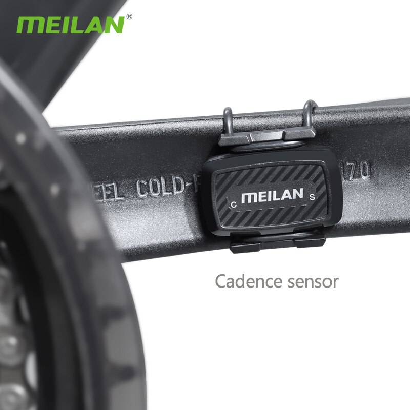 Bike Speed sensor Bluetooth 4.0 ANT+ Computer Speedometer Counter Cycling Cadence Sensor Fitness Meilan C1