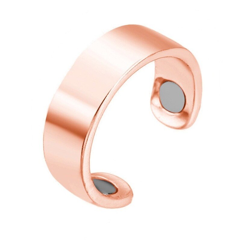 Explosie Modellen Creatieve Ring Magnetische Gezondheid Ring Rose Goud Magneet Open Ring Goud Zilver Magnetische Gezondheid Ring Gewichtsverlies