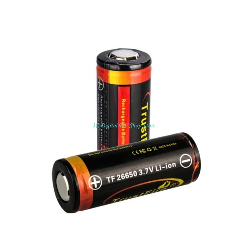 E74D 3.7V 22650 Li-ion Battery 5000 mAh 22650 ion Rechargeable Lithium For Flashlight
