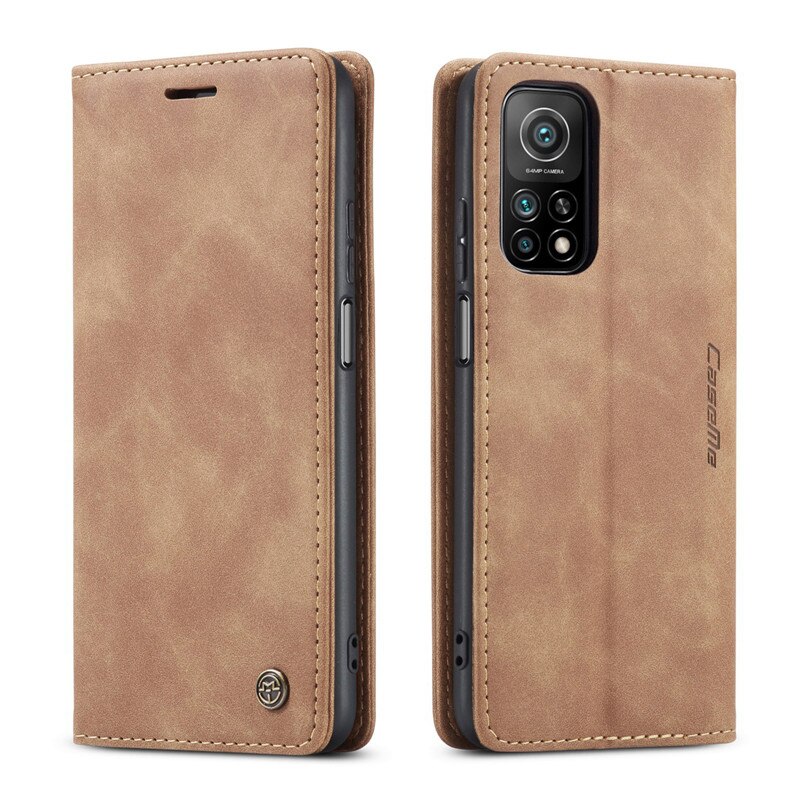 Para samsung galaxy a22s 5g caso de couro da aleta magnética para coque galaxy a22 a 22 5g a226b SM-A226B capa carteira etui capa: A22 5G / Brown