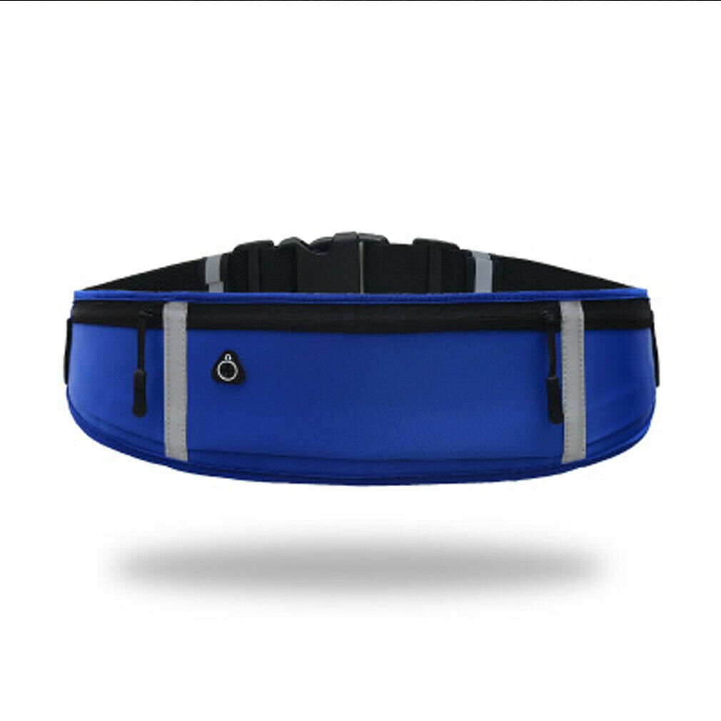 unisex Taille Tasche Frauen Sport Gürtel Taille Beutel Männer Sport Lauf fanny Pack Wasserdichte Frauen Laufen Taille Pack: Blau