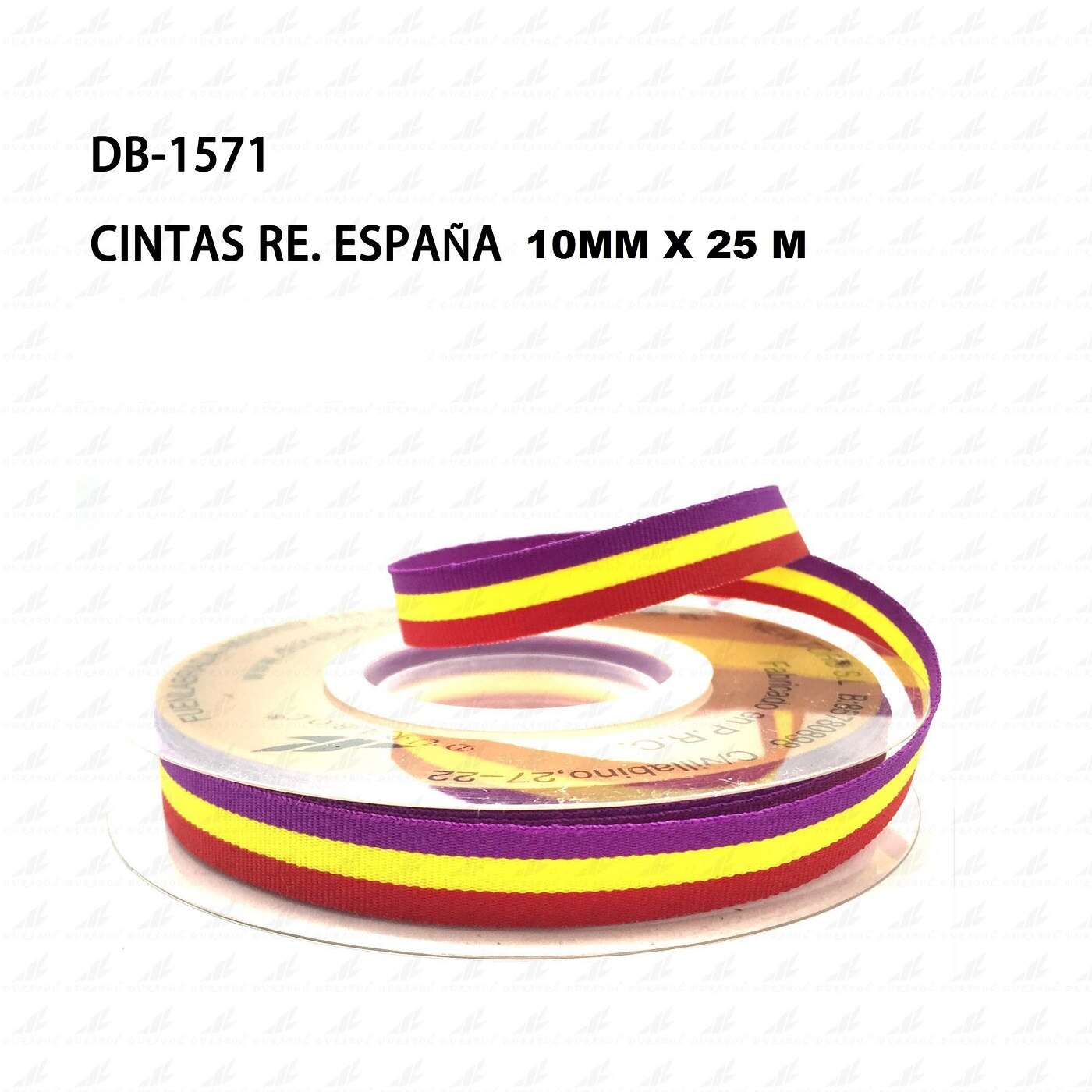 Pulsera Republica Española Cinta España Cintas Lazos DIY Collar 1cm
