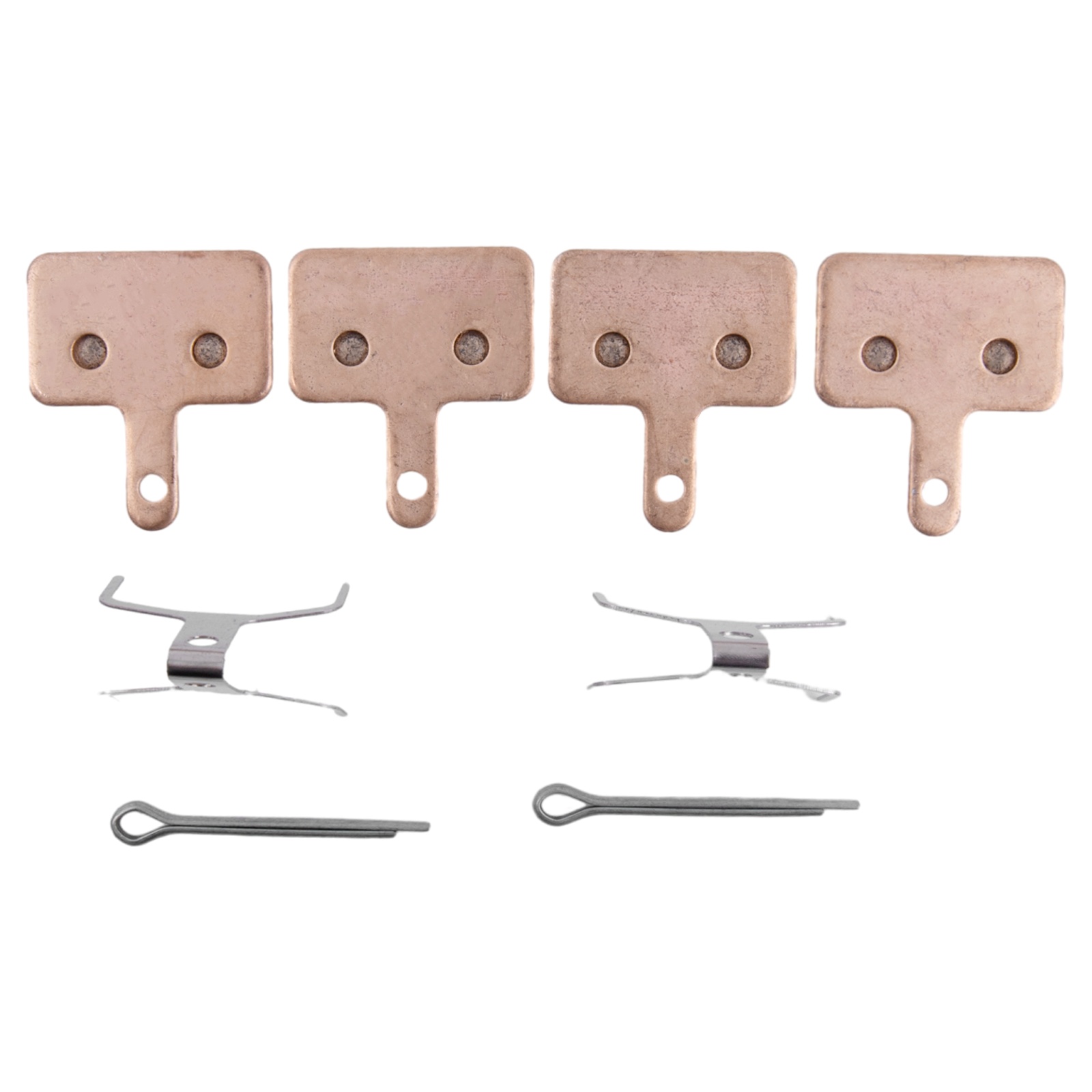 2 Pairs E-bike Disc Brake Pads For XOD Brake Calipers Full Metal Sintering Pads Electric Bicycle Replacement Brake Pads