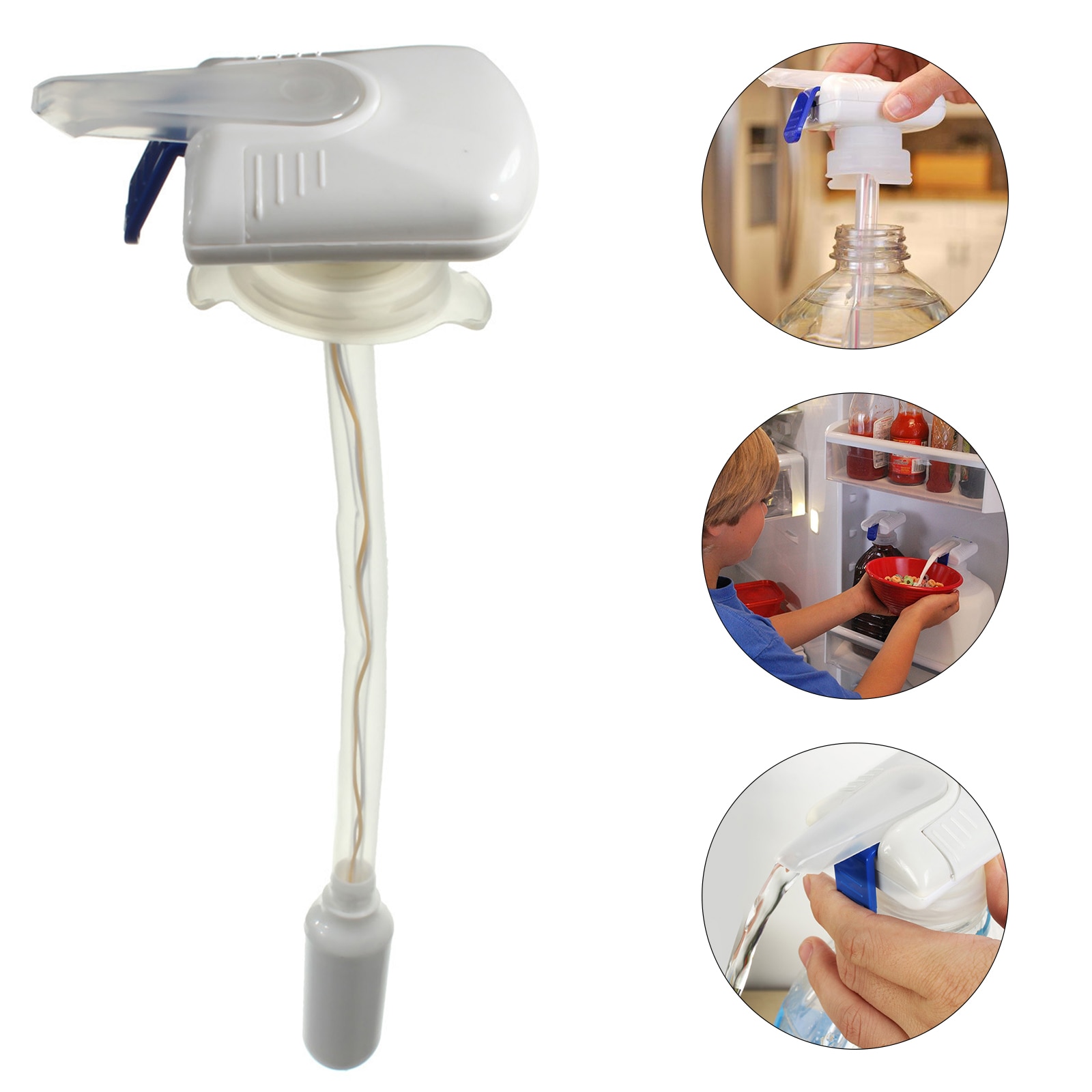 Magic Electric Tap Automatic Drink Dispenser for Milk Juice Beer Spill Proof Water Fountain Beverage Dispenser Water Drinking