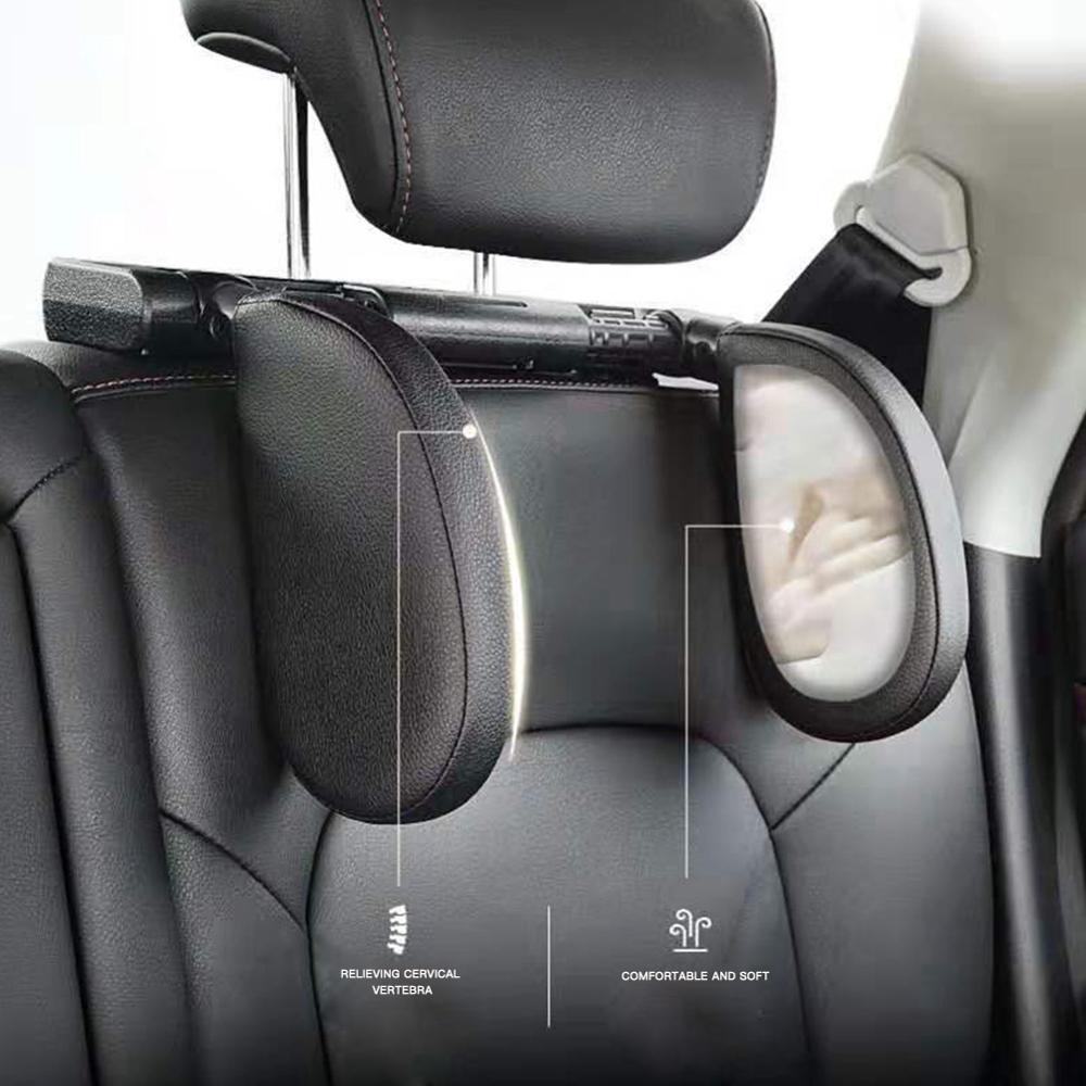 Auto Hoofdsteun Kussen Auto Reizen Nekkussen Slapen Seat Side Kussen Zachte En Verstelbare Csv