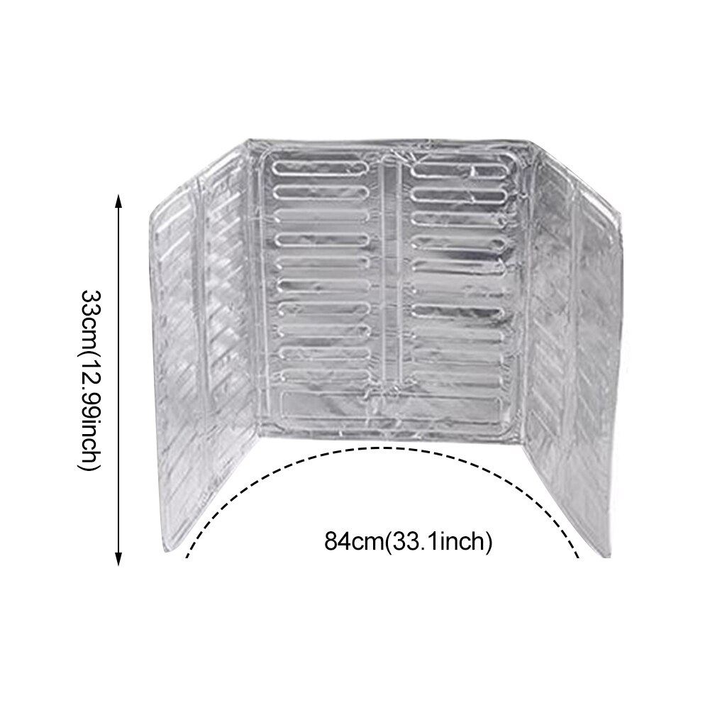 Panneau anti-brûlure pour cuisinière à gaz, accessoire de cuisine, feuille d&#39;aluminium, protection contre les éclaboussures d&#39;huile de cuisine