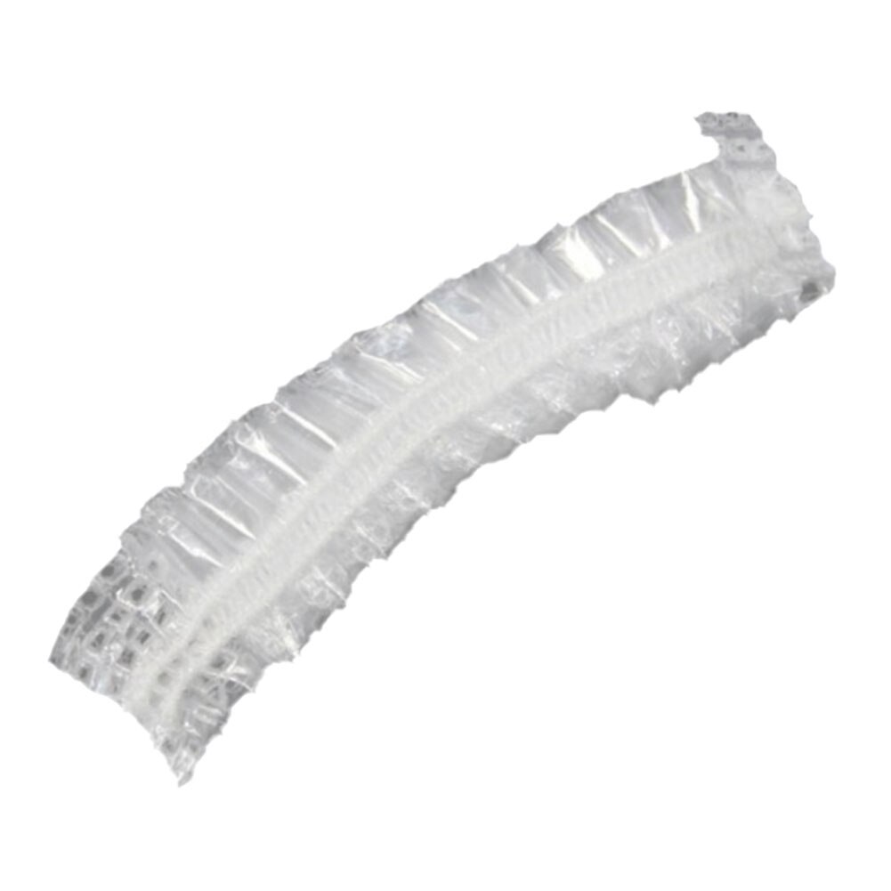 100pcs Disposable Ear Caps Waterproof Ear Cover Salon Dyeing Hair Ear Protector Caps Transparent Bath Shower Cap Earmuffs