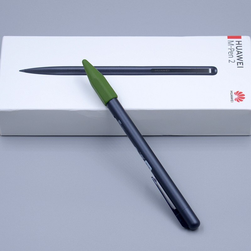 Silicone Nib Case For HUAWEI M-Pen 2 M-Pen lite Soft Silicone Pencil Tip Cover For HUAWEI M-Pencil Protector Stylus Pen Case: Army Green