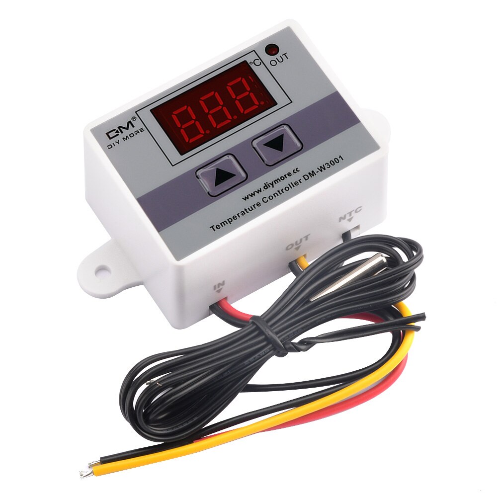 DM-W3001 AC 110V 220V Digital Thermostat für kühlschrank kühlung Temperatur Regler Sensor Schalter heizung für inkubator: DC24V