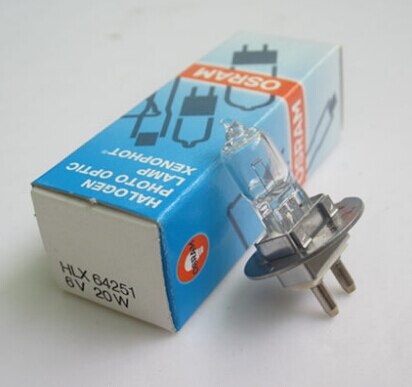 64251 6 v 20w pg22 halogenlampe 64251 zeiss 20sl sl120 sl130 6v 20w pg22 mikroskoplampe