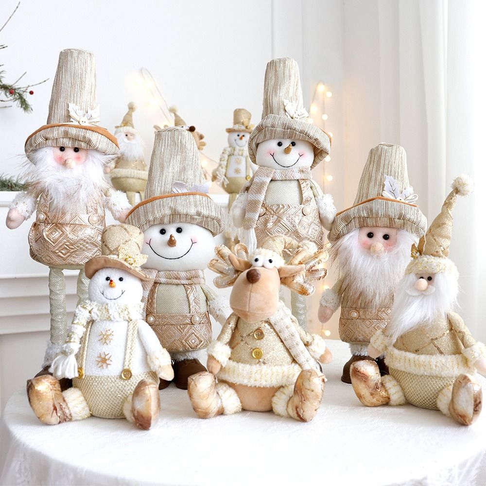 Grandi ornamenti natalizi per bambole di peluche, – Grandado