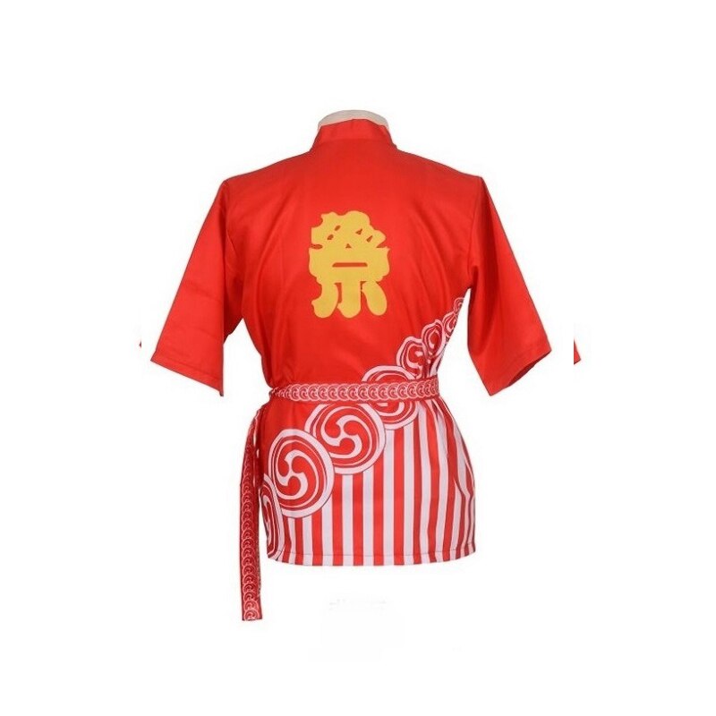 Veste de Chef Hommes de Traiteur Japonais Pour, Uniforme de Chef D&#39;Hôtel, Vêtements de Cuisine de Restaurant de Sushi,Teppanyaki, Salopette de Serveur, Cuisine Japonaise Cuisine Tenue Cuisinier Professio