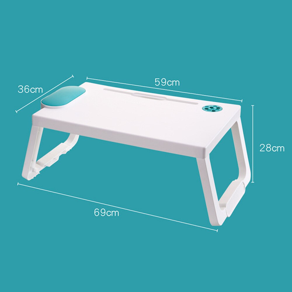 Multifunktionel foldbar plast bærbar skrivebord undersøgelse skrivning læsning doven skole student sovesal lille lille skrivebord til børn