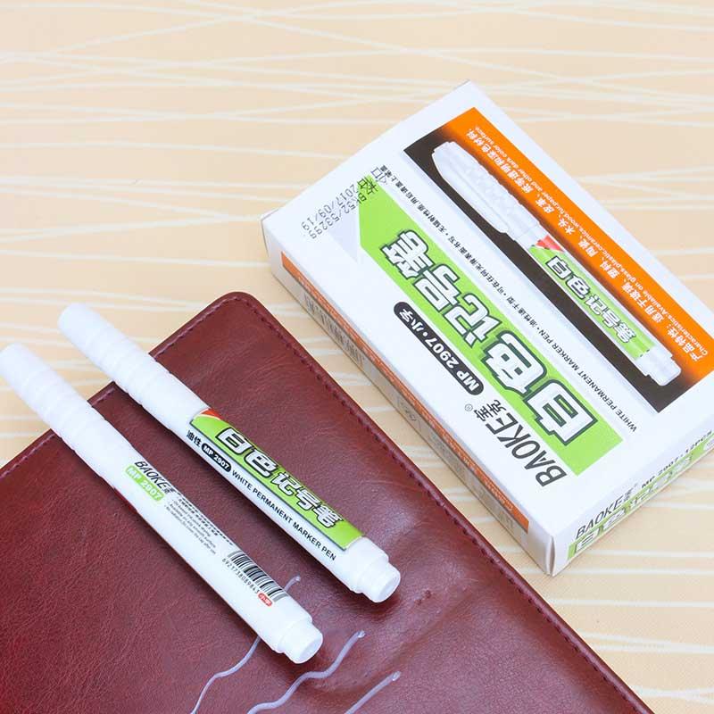 Rotulador de pintura permanente para Tela de cuero de Metal, rotuladores metálicos, agujas, artesanías, rotuladores