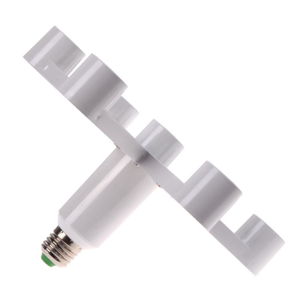 1 To 7 e27 Lamp Holder E27 Socket Base LED Lamp Light Socket Base Bulb Splitter Holder Converter
