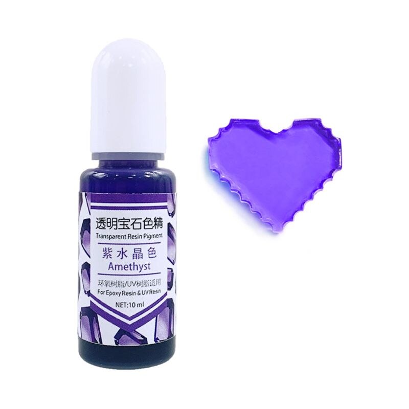 24 couleurs époxy UV résine gemme Pigment résine liquide colorant bricolage résine Art fabrication de bijoux