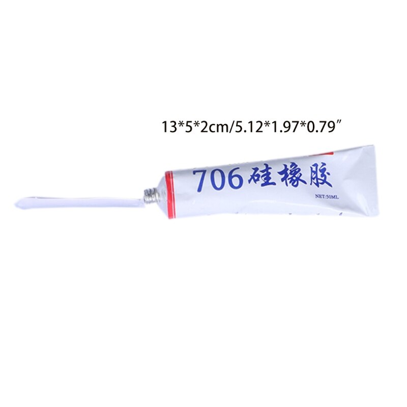 Pegamento para componentes electrónicos, sellador Adhesivo resistente al agua de secado rápido, grupo único, multiusos, 50ml, 706