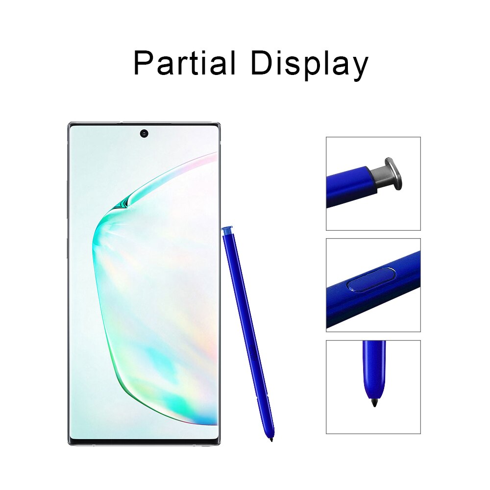 Lápiz óptico para Samsung Galaxy Note 10 / Note 10 + Plus, lápiz sensible para pantalla táctil con Bluetooth