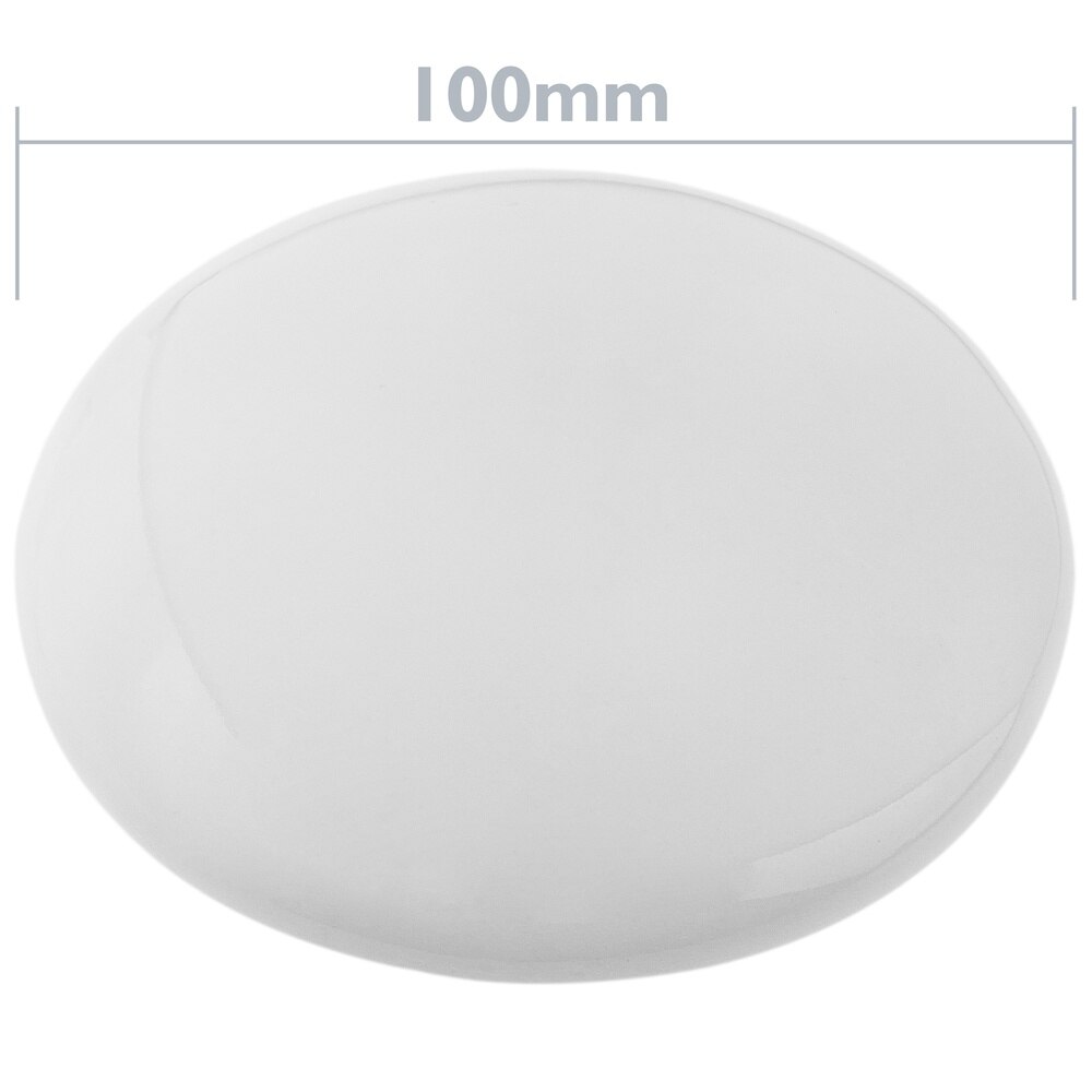 PrimeMatik-10 cm round ceramic road Reflector White
