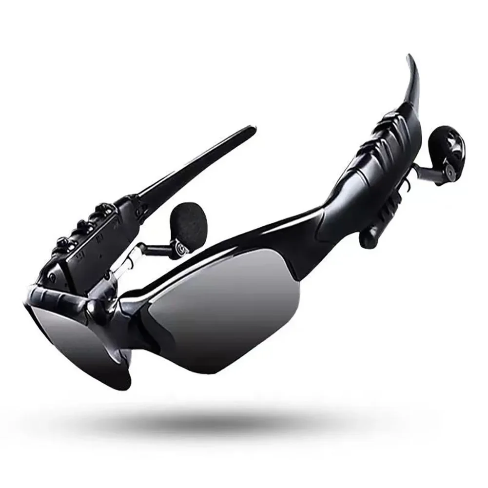 Wireless Bluetooth 5.0 Sunglasses Sports Stereo Cycling Headset Phone Polarized Driving Sunglasses Riding Eyes Glasses: Default Title